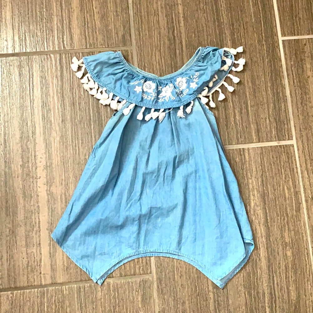 Self Esteem Off the Shoulder Shirt- Large